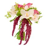 Букет невесты с орхидеями в Санкт-Петербурге - Фотография 1