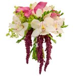 Букет невесты с орхидеями в Санкт-Петербурге - Фотография 4