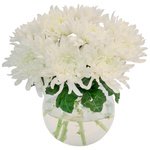 Букет из белых хризантем в Санкт-Петербурге - Фотография 1