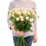 Букет розы кустовые персиковые в Санкт-Петербурге - Фотография 2