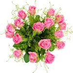 Прекрасное сочетание гринбелла и розы кустовой - Фотография 2