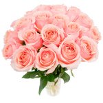 Букет из розовых роз в Санкт-Петербурге - Фотография 2