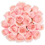 Букет из розовых роз в Санкт-Петербурге - Фотография 5