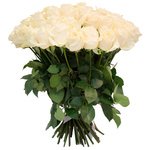 Букет из 51 белой розы в Санкт-Петербурге - Фотография 4 Букет из 51 белой розы в Санкт-Петербурге - Фотография 4