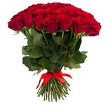 Букет из 75 красных роз в Санкт-Петербурге - Фотография 2