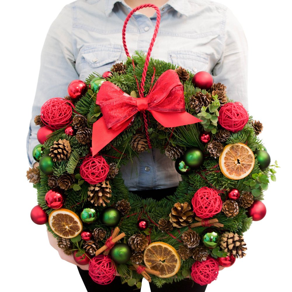 Рождественский венок №1