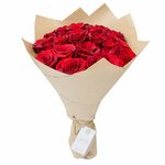 Букет алые розы в Санкт-Петербурге - Фотография 3