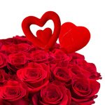 Букет из 25 красных роз в Санкт-Петербурге - Фотография 2