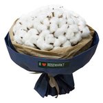 Букет из хлопка в Санкт-Петербурге - Фотография 1