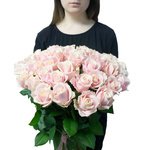 Букет из 51 розовой розы в Санкт-Петербурге - Фотография 2