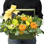 Букет из груш и физалиса в Санкт-Петербурге - Фотография 6