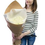 Букет из белых гвоздик в Санкт-Петербурге - Фотография 4 Букет из белых гвоздик в Санкт-Петербурге - Фотография 4