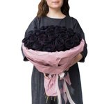 Букет из чёрных роз в Санкт-Петербурге - Фотография 3