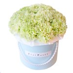 Мятные гвоздики в шляпной коробке в Санкт-Петербурге - Фотография 1