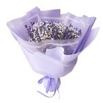  Модный букет из лаванды и гипсофилы в Санкт-Петербурге - Фотография 3