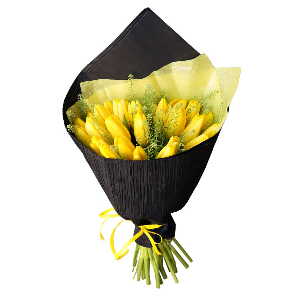 Заказать тюльпаны спб. Букет 25 желтых тюльпанов. Упаковка тюльпанов. Тюльпаны в красивой упаковке. Мини букеты из тюльпанов.