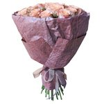 25 роз Капучино в дизайнерской упаковке в Санкт-Петербурге - Фотография 4