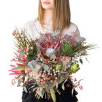 Букет невесты из экзотики в Санкт-Петербурге - Фотография 5