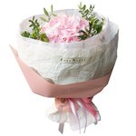 Розовая гортензия в упаковке в Санкт-Петербурге - Фотография 2