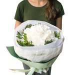 Белая гортензия в упаковке в Санкт-Петербурге - Фотография 4