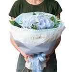 Голубая гортензия в упаковке в Санкт-Петербурге - Фотография 5 Голубая гортензия в упаковке в Санкт-Петербурге - Фотография 5