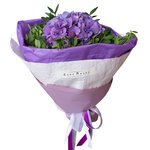 Фиолетовая гортензия в упаковке в Санкт-Петербурге - Фотография 2