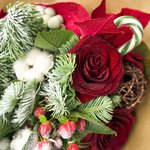 Оригинальный зимний цветок создаст праздничное настроение. - Фотография 5