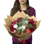 Оригинальный зимний цветок создаст праздничное настроение. - Фотография 6