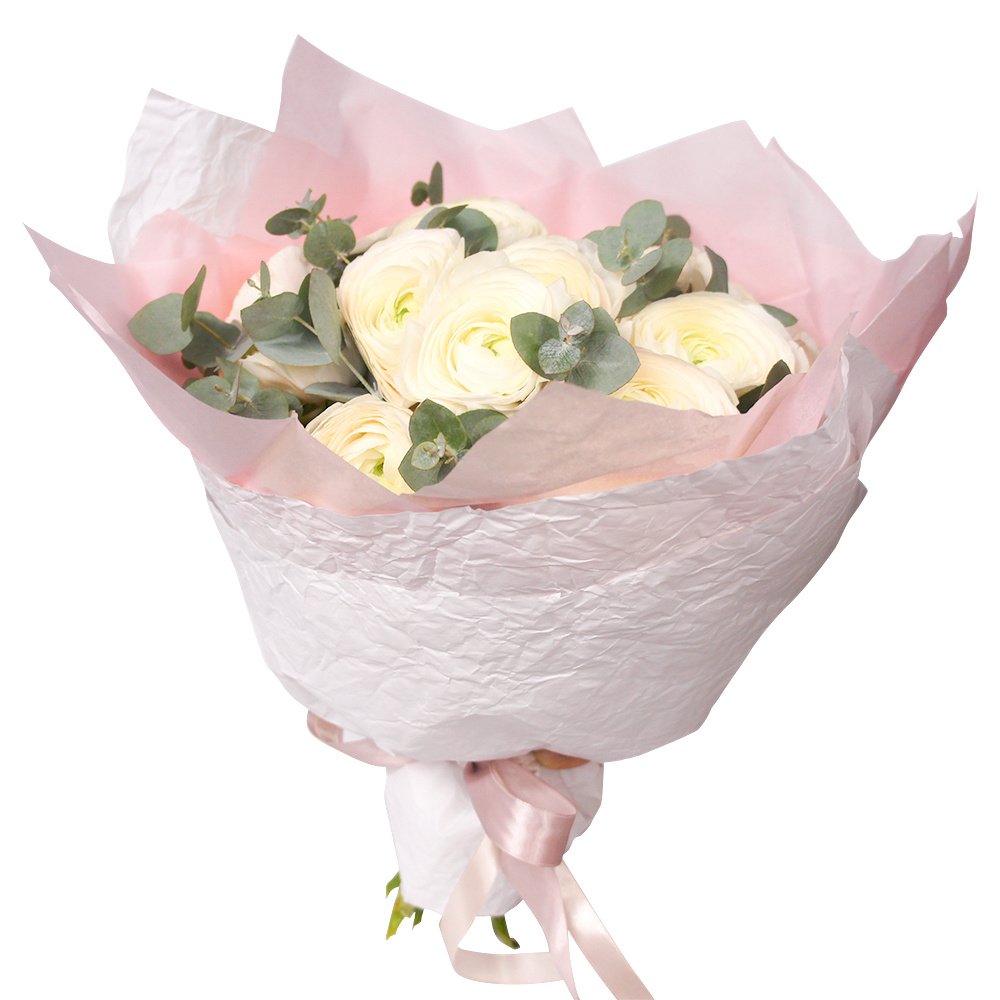 Ранункулюсы в упаковке