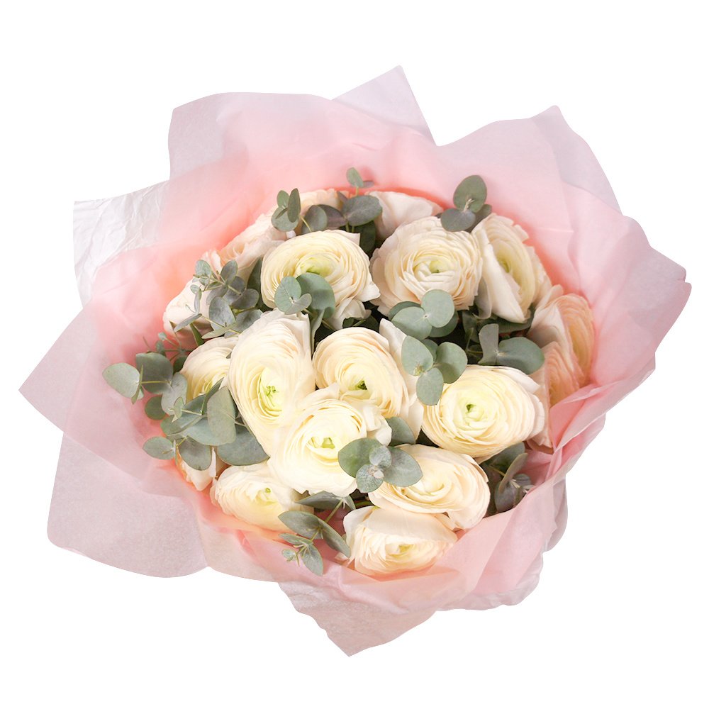 Ранункулюсы в упаковке