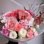 Букет на вкус флориста по фото из Инстаграма. Бесплатная доставка в Санкт-Петербурге - Фотография 1