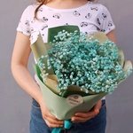 Букет из гипсофилы на вкус флориста по фото из Инстаграма в Санкт-Петербурге - Фотография 2