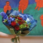 Букет по мотивам картины Анри Матисса «Музыка» в стильной упаковке в Санкт-Петербурге - Фотография 3 Букет по мотивам картины Анри Матисса «Музыка» в стильной упаковке в Санкт-Петербурге - Фотография 3