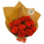 Букет 11 роз недорого с доставкой в Санкт-Петербурге - Фотография 2