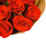 Букет 11 роз недорого с доставкой в Санкт-Петербурге - Фотография 5