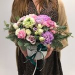Цветы в шляпной коробке из нашего Инстаграма в Санкт-Петербурге - Фотография 1