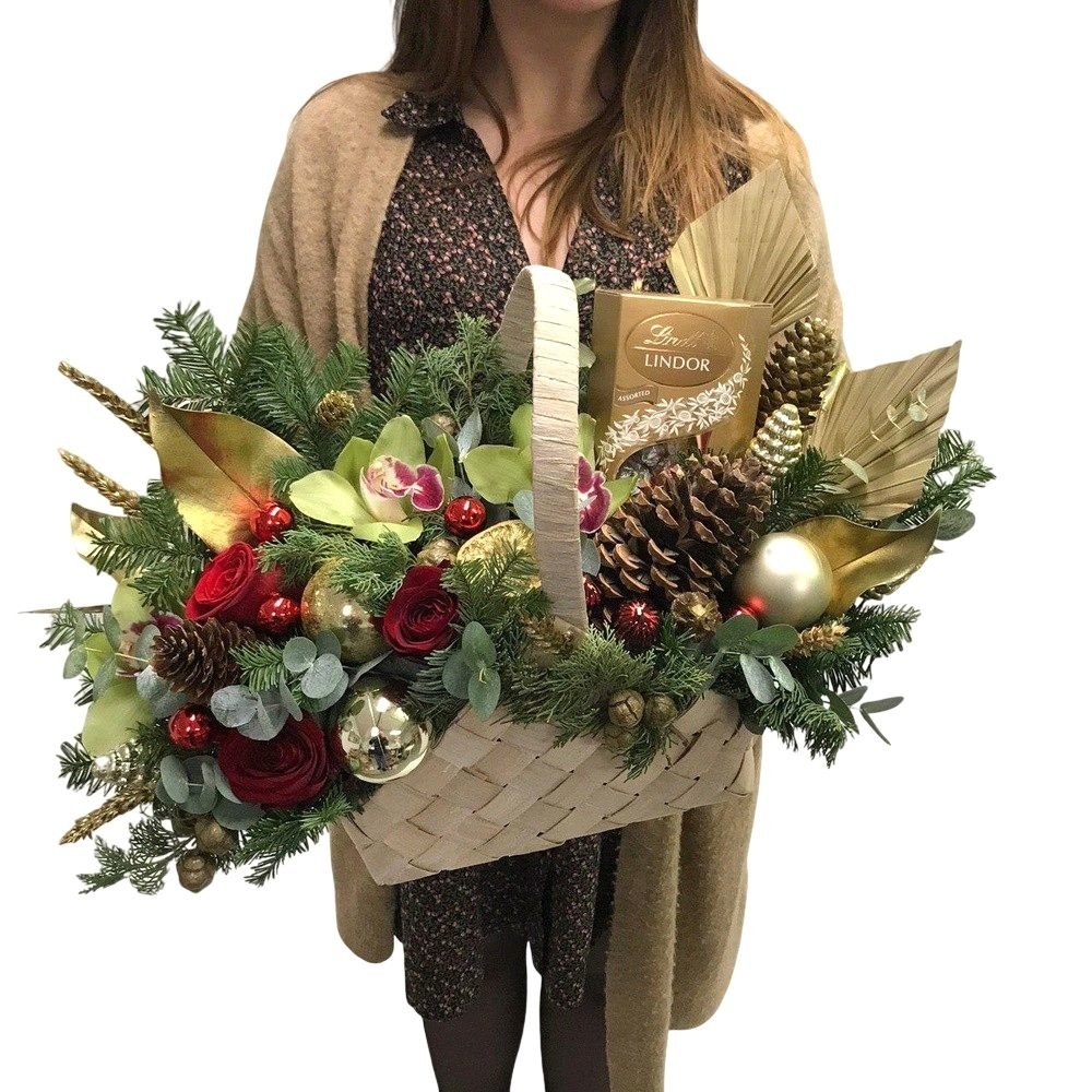 Цветы в корзине из нашего Инстаграма в Санкт-Петербурге Цветы в корзине из нашего Инстаграма в Санкт-Петербурге