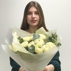 Букет «Лимонные ранункулюсы»