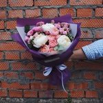 Букет из пионов и пионовидных роз в Санкт-Петербурге - Фотография 7