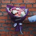Букет из пионов и пионовидных роз в Санкт-Петербурге - Фотография 2