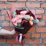 Букет из пионов и пионовидных роз в Санкт-Петербурге - Фотография 5