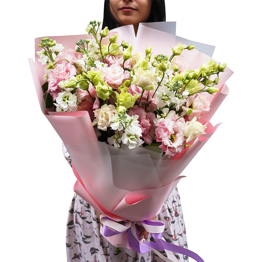 Данелия: лизиантус и маттиола