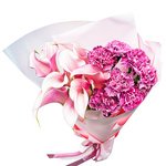 Офелия: розовые каллы и волшебные диантусы в Санкт-Петербурге - Фотография 2