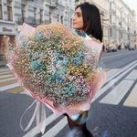 Лоллипоп: радужная гипсофила в Санкт-Петербурге - Фотография 2