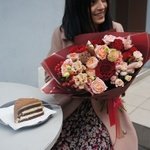 Сегодня можно: пионовидные розы, бронзовая скиммия, пушистый лагурус, нежная эустома - Фотография 3 Сегодня можно: пионовидные розы, бронзовая скиммия, пушистый лагурус, нежная эустома - Фотография 3