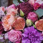 Театр теней: инжир, диантусы, пионовидные розы и другие цветы - Фотография 10