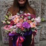 Театр теней: инжир, диантусы, пионовидные розы и другие цветы - Фотография 11