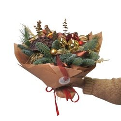 Новогодний букет Лулео Новогодний букет Лулео