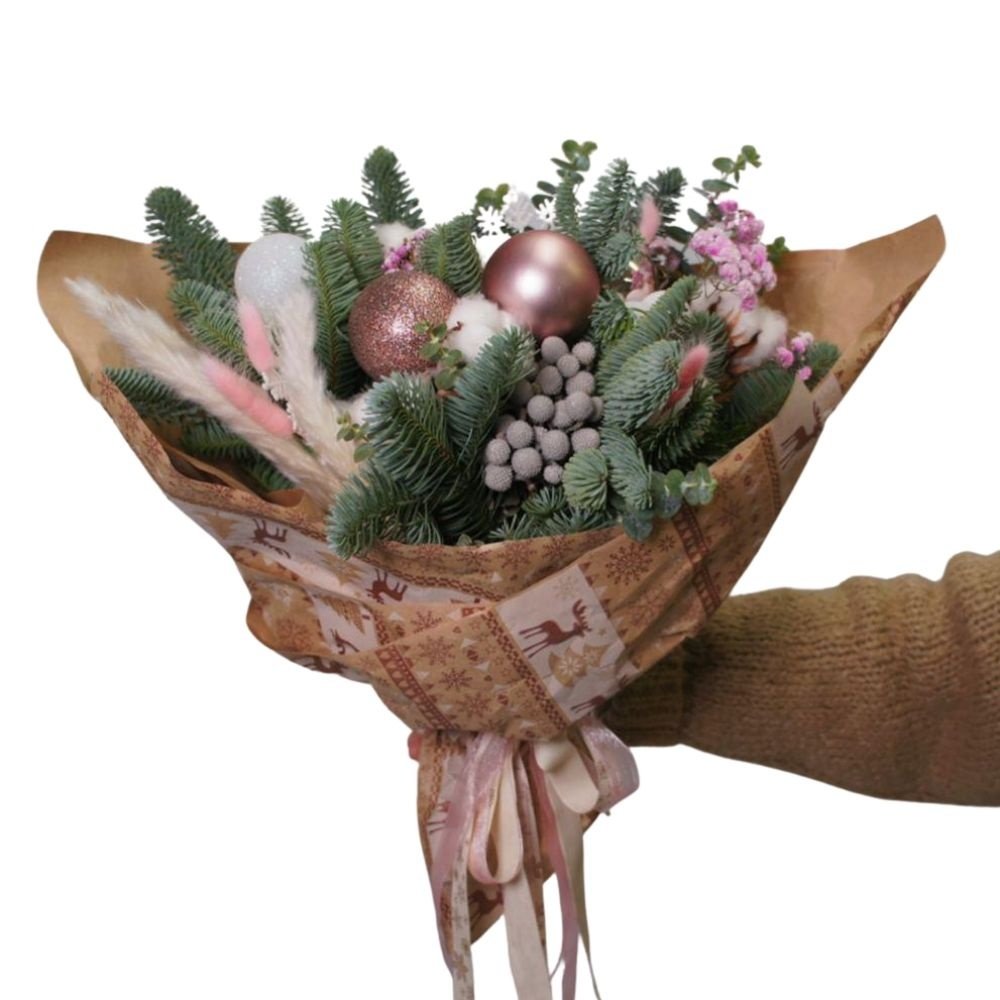 Новогодний букет Хетта