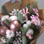 Новогодний букет Хетта с доставкой в Санкт-Петербурге - Фотография 5 Новогодний букет Хетта с доставкой в Санкт-Петербурге - Фотография 5